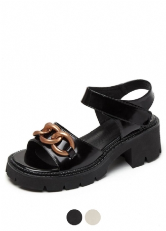 Ramona Lädersandal För Kvinnor