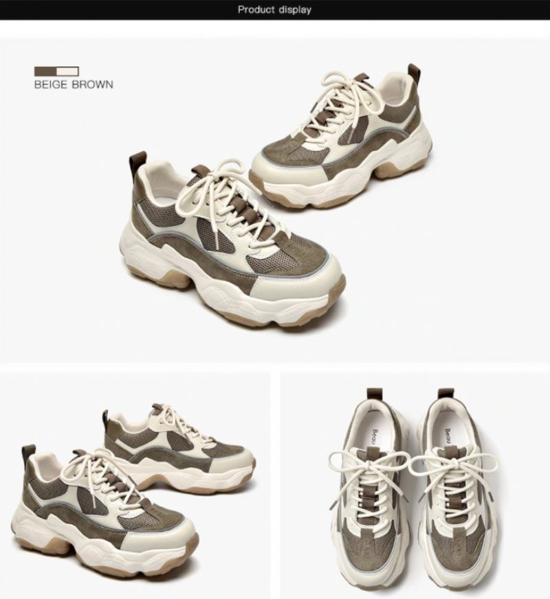 Rancey Sneakers För Kvinnor - Brun
