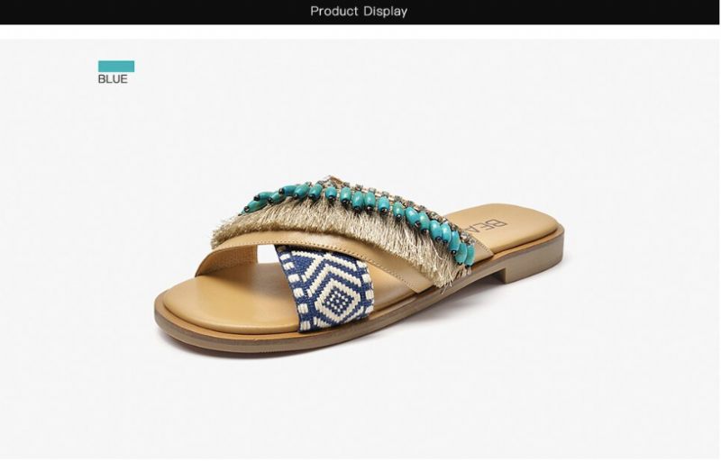 Ranchi Sandal För Kvinnor - Blå
