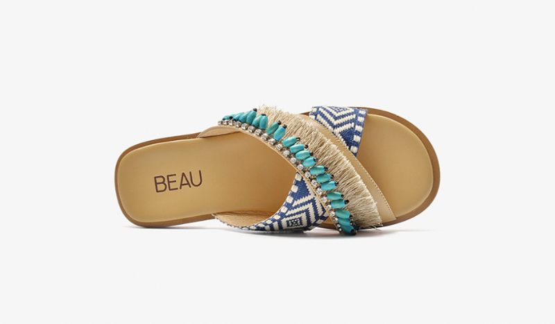 Ranchi Sandal För Kvinnor - Blå