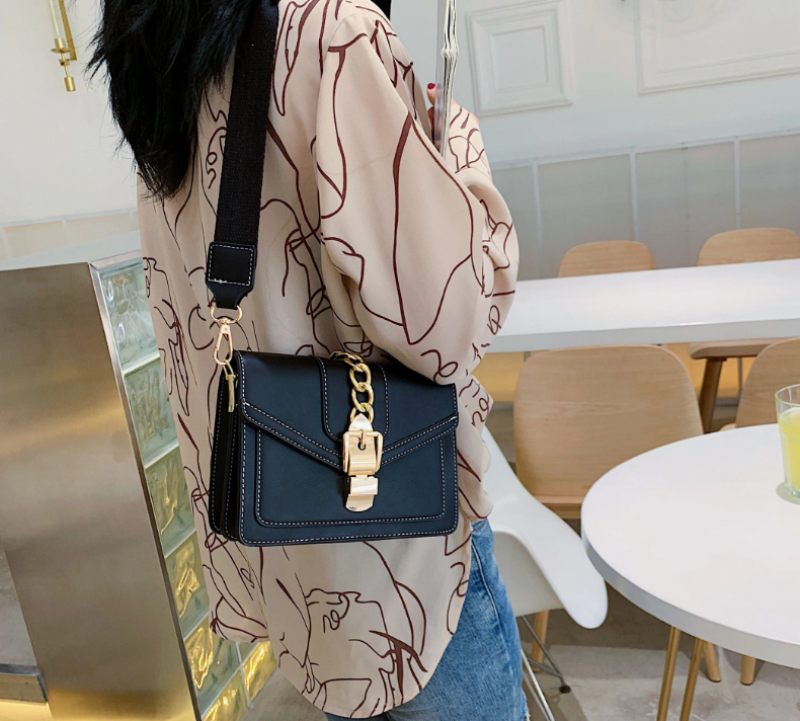 Randa Handväska För Kvinnor Small Luxury Chain Läder Crossbody - Grön