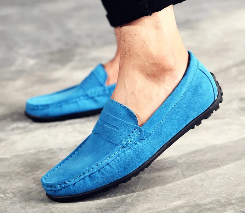 Randan Loafer Skor För Män - Blå