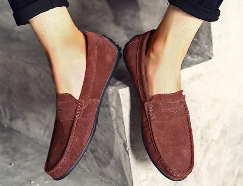 Randan Loafer Skor För Män - Blå