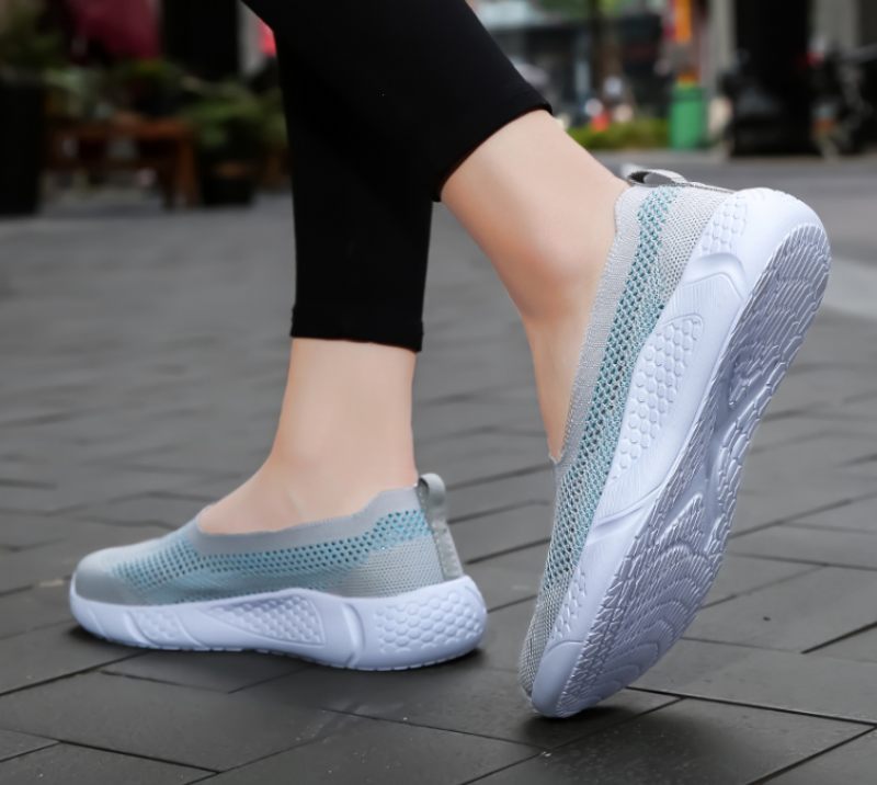Rania Slip-on Damskor - Grå