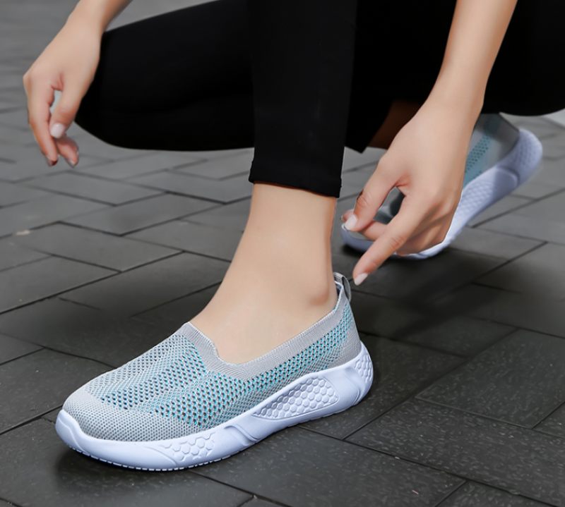 Rania Slip-on Damskor - Grå