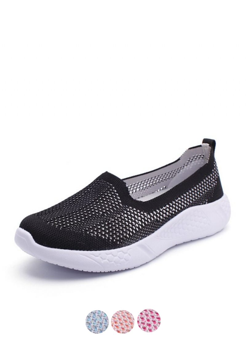 Rania Svarta Slip-on Damskor