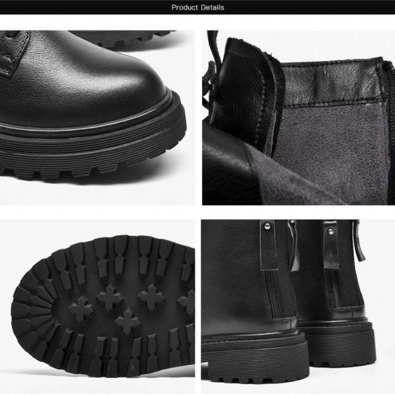 Rassel Boots Ankellängd - Svart