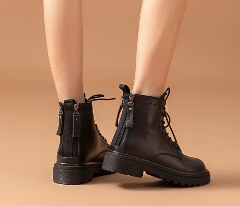 Rassel Boots Ankellängd - Svart