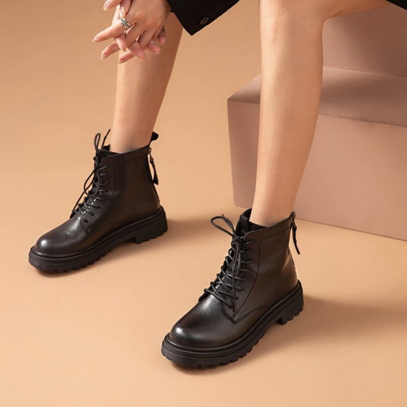 Rassel Boots Ankellängd - Svart