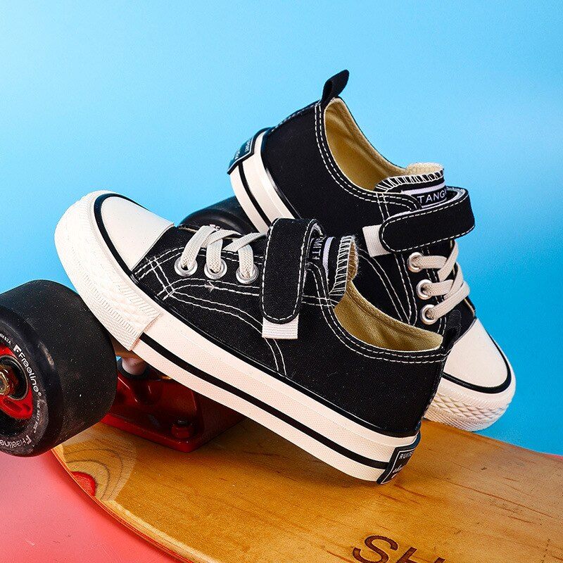 Raul Pojkar Klassiska Sneaker - Svart