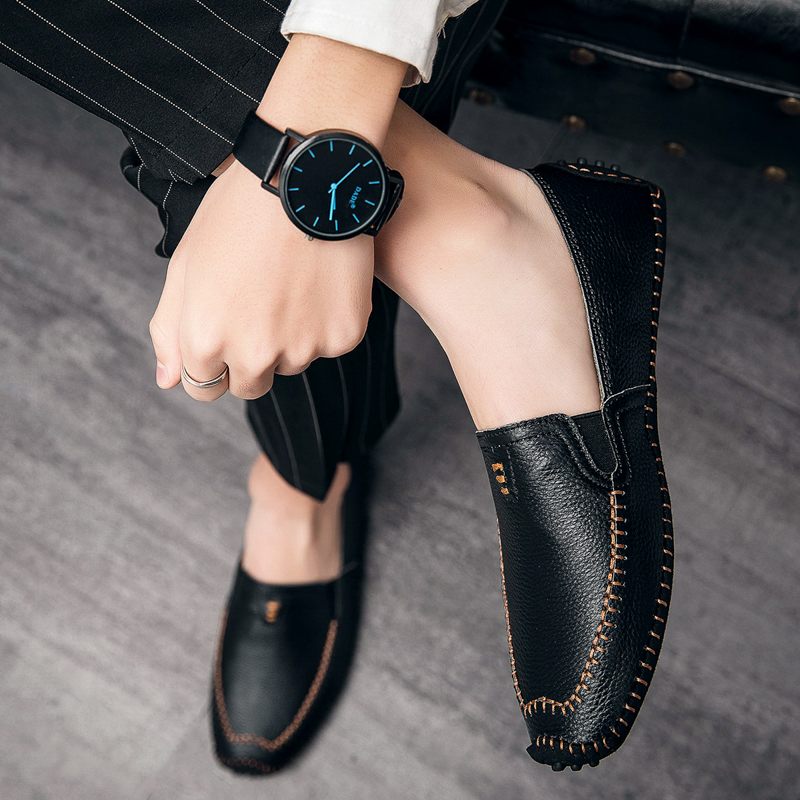 Recio Loafers För Män Casual Skor - Svart