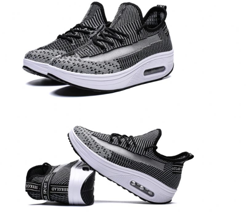 Regia Damsneakers Platta Med Plattform - Svart