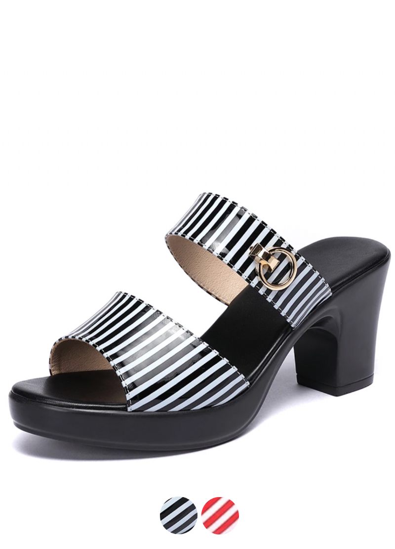 Reina Damklackade Sandaler