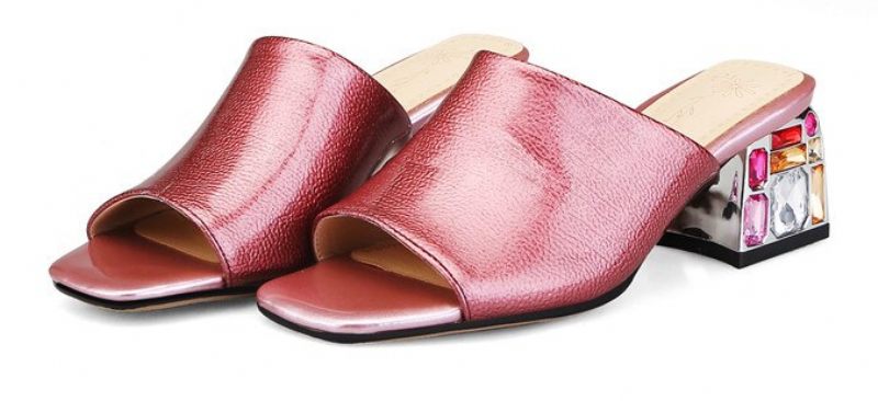 Renata Casual Lädersandal För Kvinnor - Svart