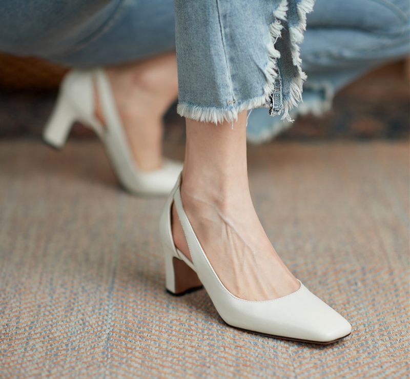 Renata Damklackar - Beige