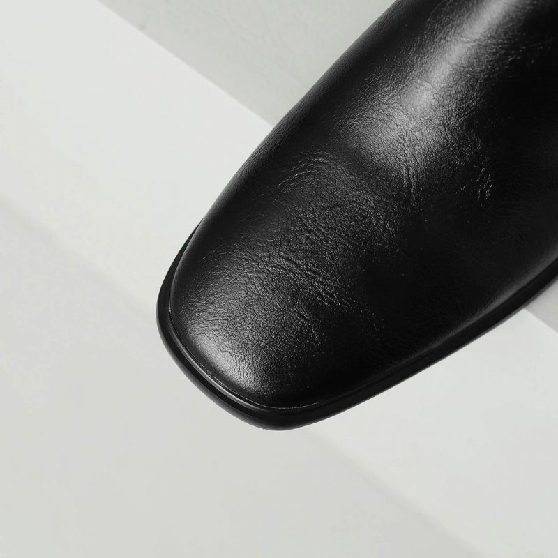 Renny Mid Calf Boots För Kvinnor - Svart