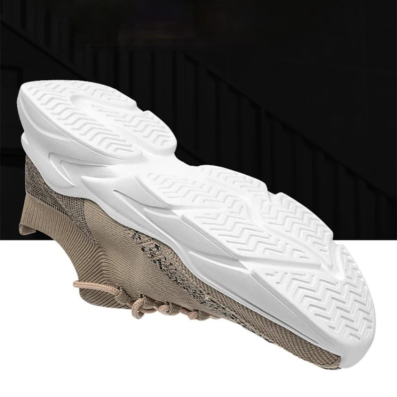 Revel Halkfri Svart Sneaker För Män - Svart