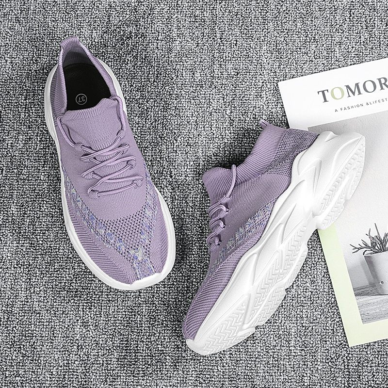 Revel Halkfria Sneaker För Kvinnor - Lila