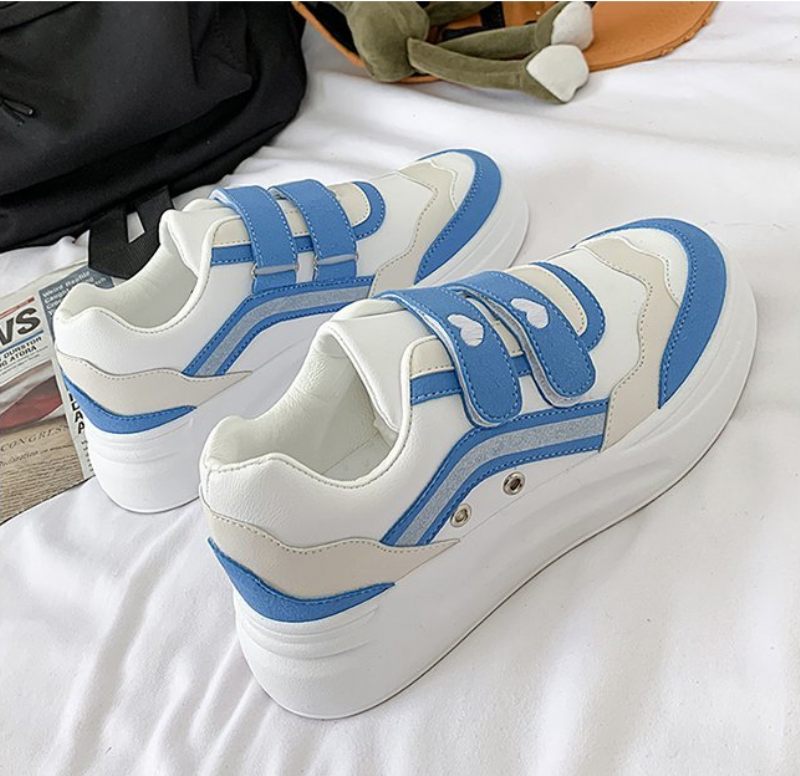 Riczy Sneakerskor För Vårmode För Kvinnor - Rosa