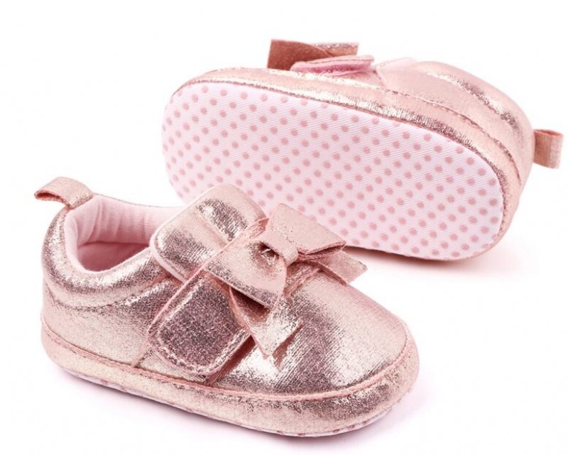 Riri Baby Flickor Casual Sneakers - Silver
