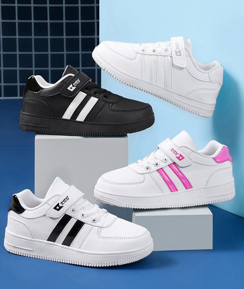 River Unisex Fashion Sneaker För Barn - Svart