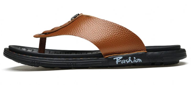 Rivera Casual Flip Flops För Män - Kaffe