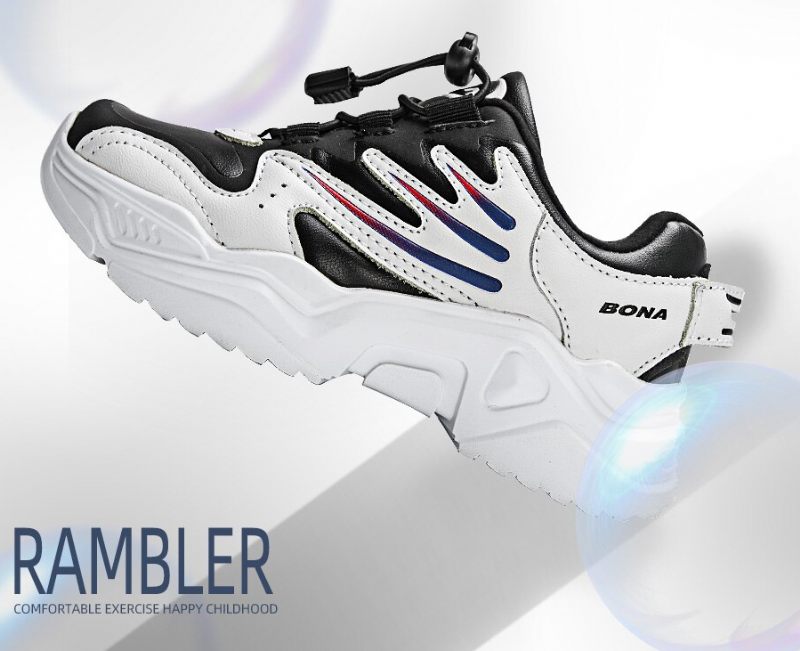 Rivera Unisex Modesneaker För Barn - Svart