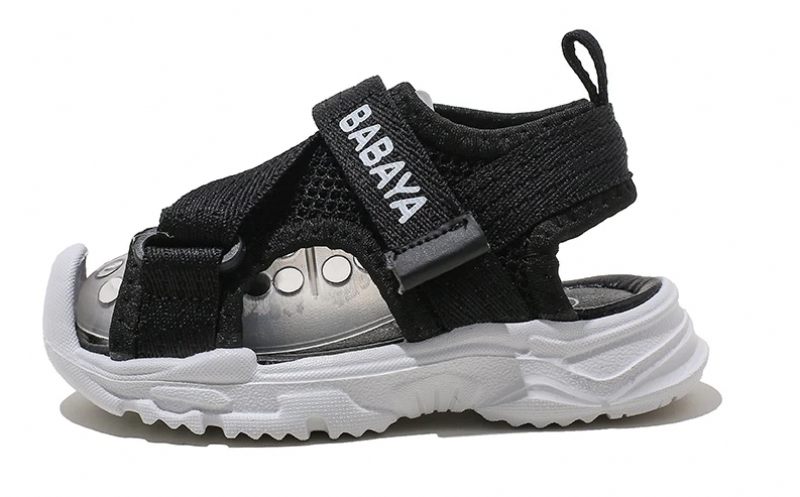 Rivero Unisex Strandsandal För Barn - Svart