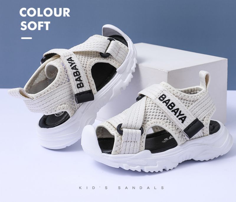 Rivero Unisex Strandsandal För Barn - Svart