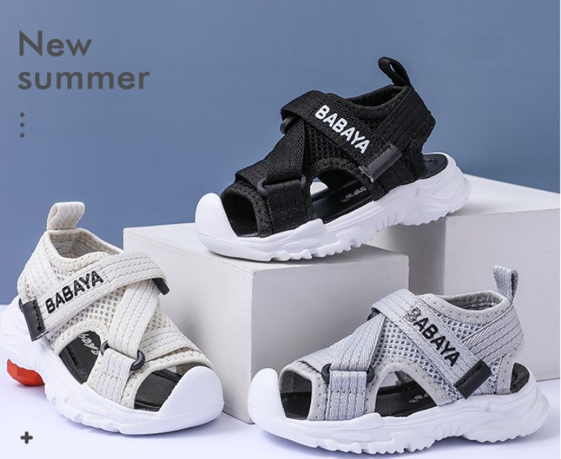 Rivero Unisex Strandsandal För Barn - Svart