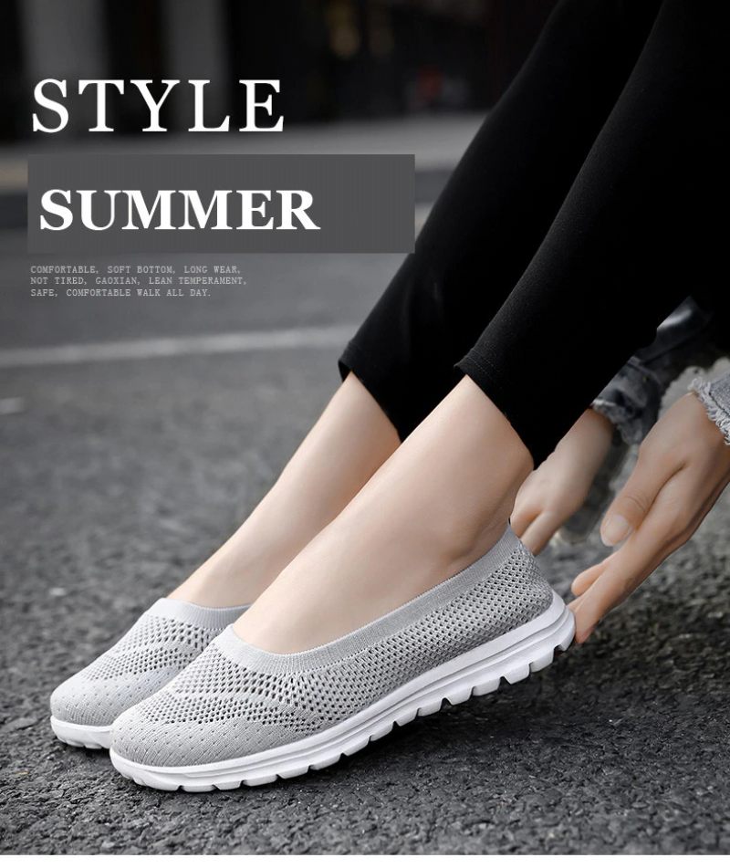 Roberta Dam Slip-on Skor - Grå