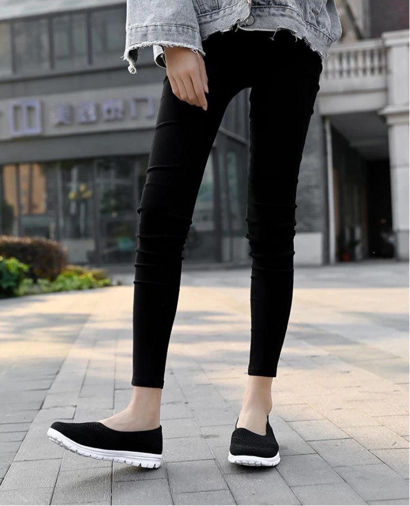 Roberta Dam Slip-on Skor - Grå