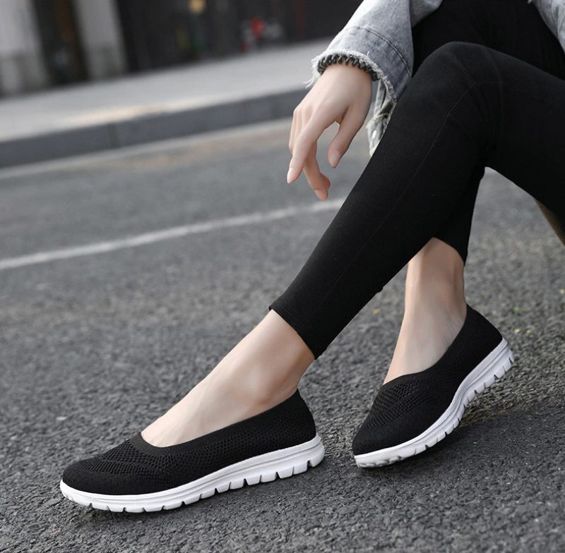 Roberta Dam Slip-on Skor - Grå