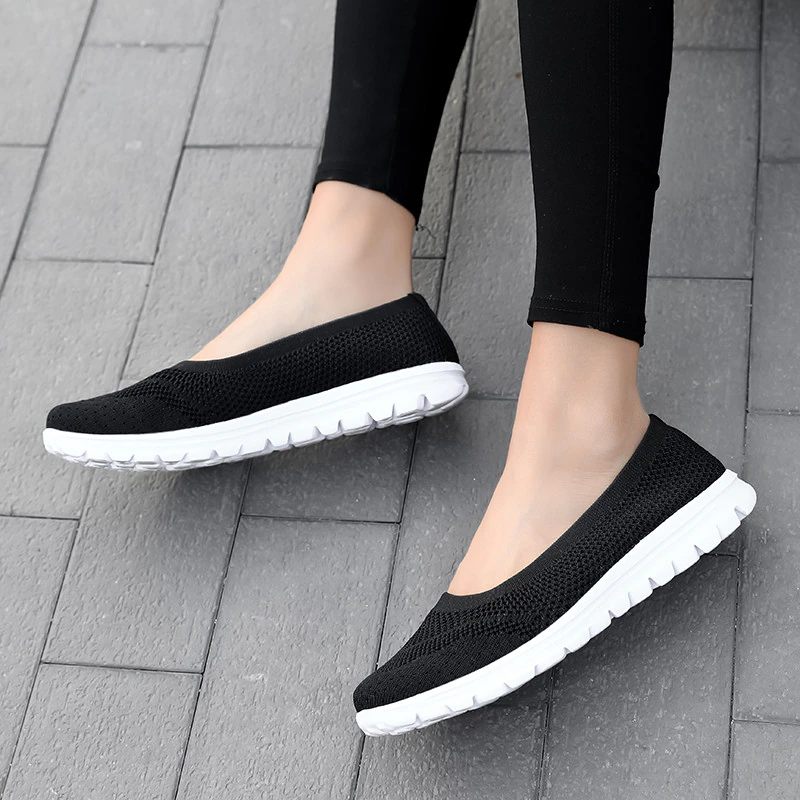 Roberta Dam Slip-on Skor - Grå