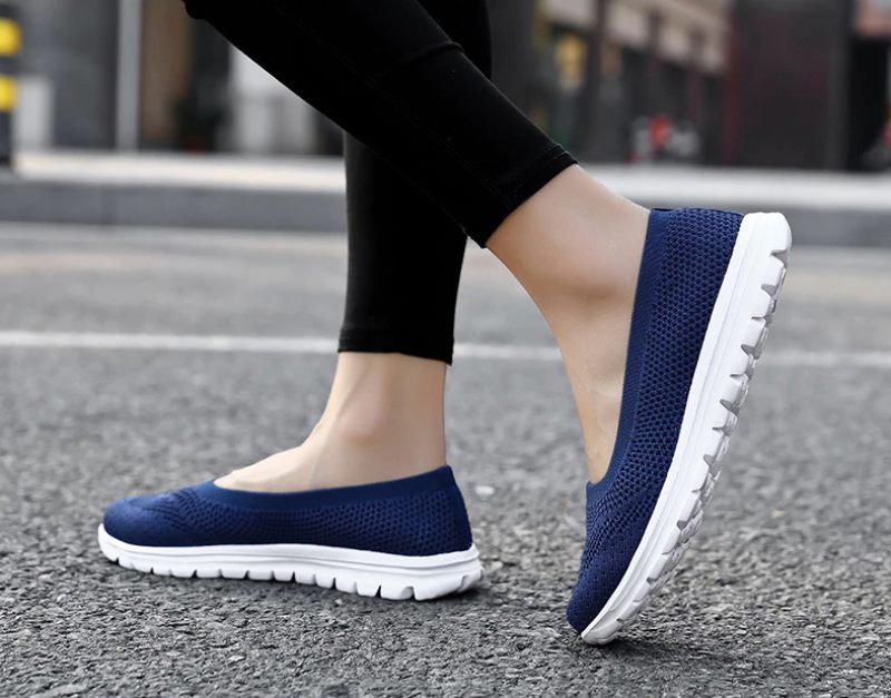 Roberta Dam Slip-on Skor - Grå