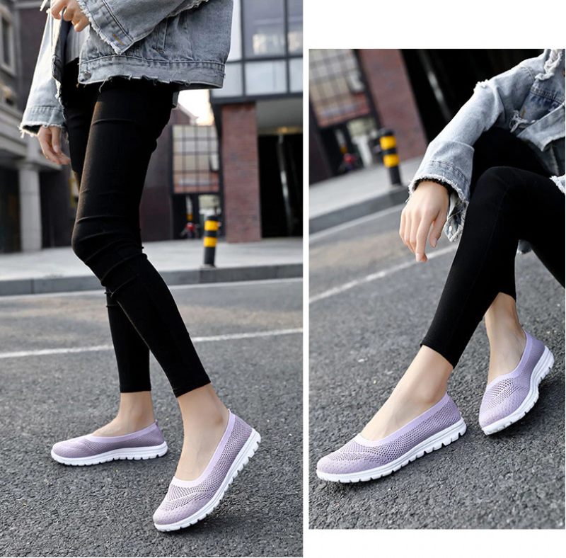 Roberta Dam Slip-on Skor - Grå