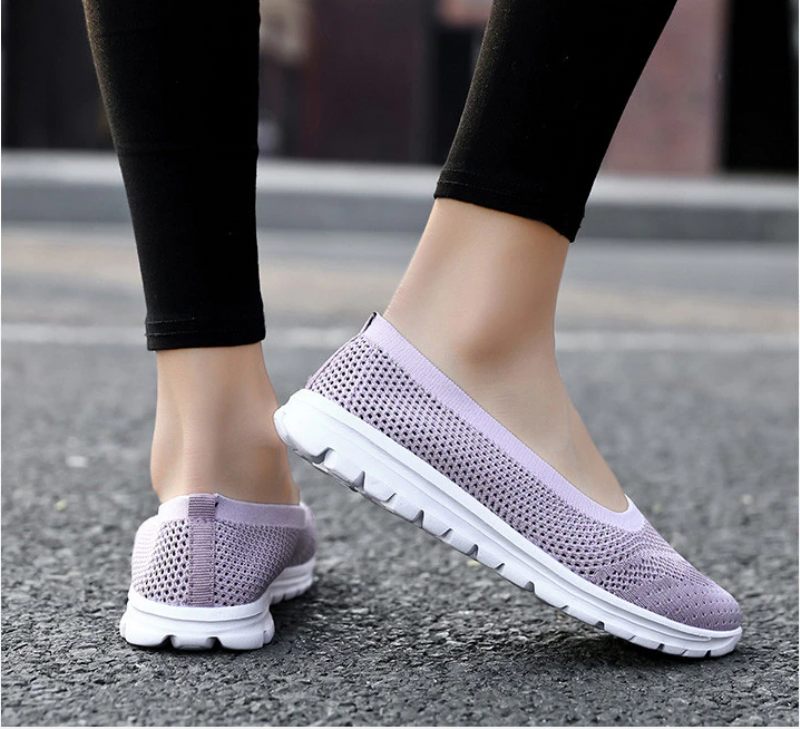 Roberta Dam Slip-on Skor - Grå