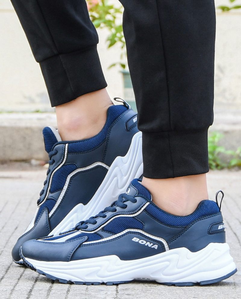Roberty Modesneaker För Män - Marinblå