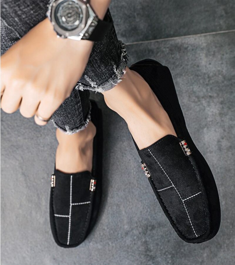 Rodenas Loafers För Män Casual Skor - Brun