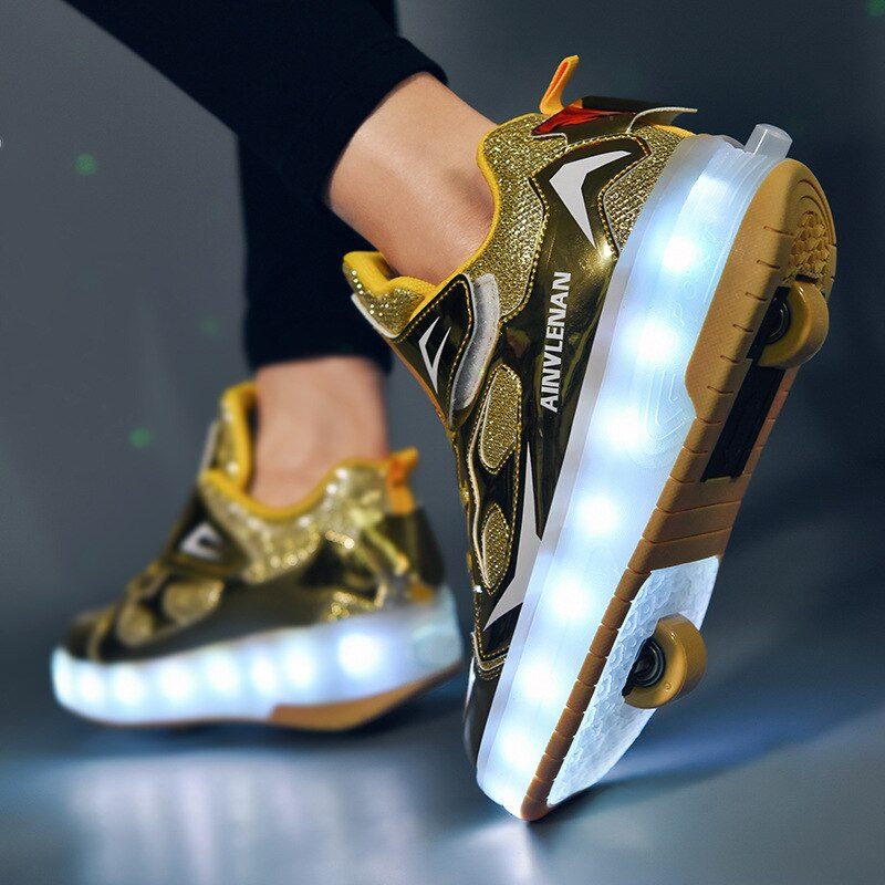 Rodolfo Pojkar Roller Sneaker - Svart
