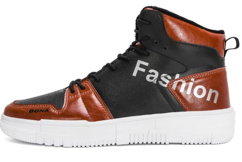 Rodon High Top Sneaker För Män - Brun