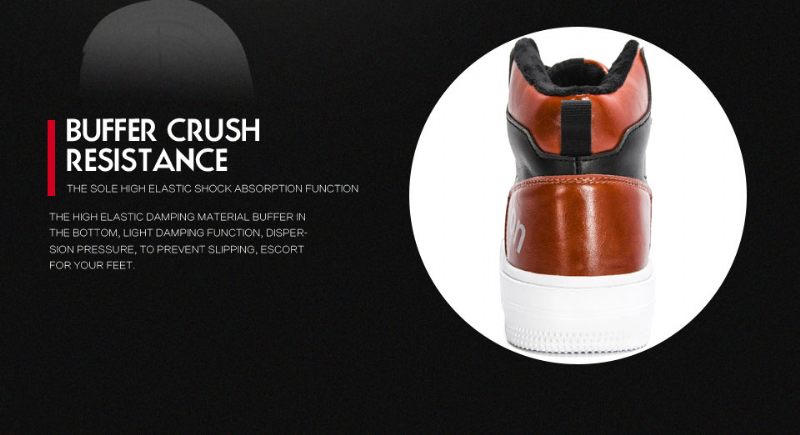 Rodon High Top Sneaker För Män - Brun