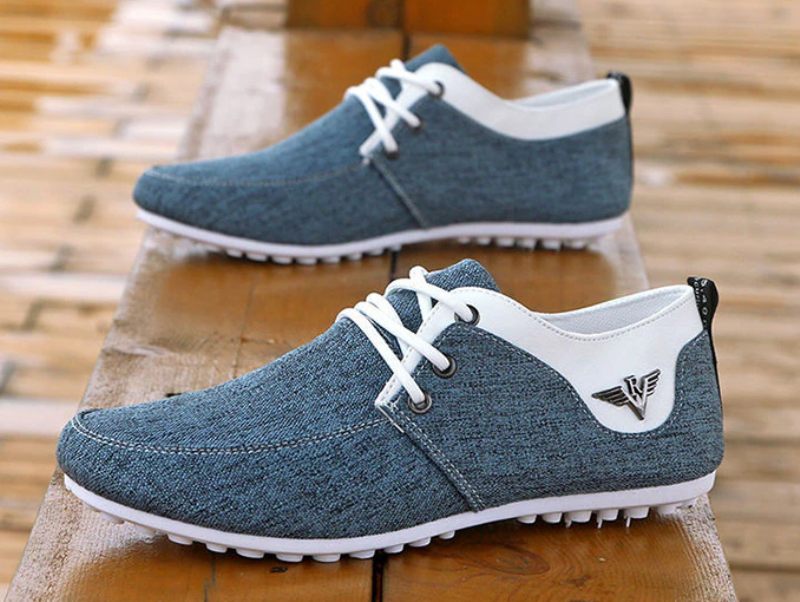 Rohan Loafers För Män Casual Skor - Blå