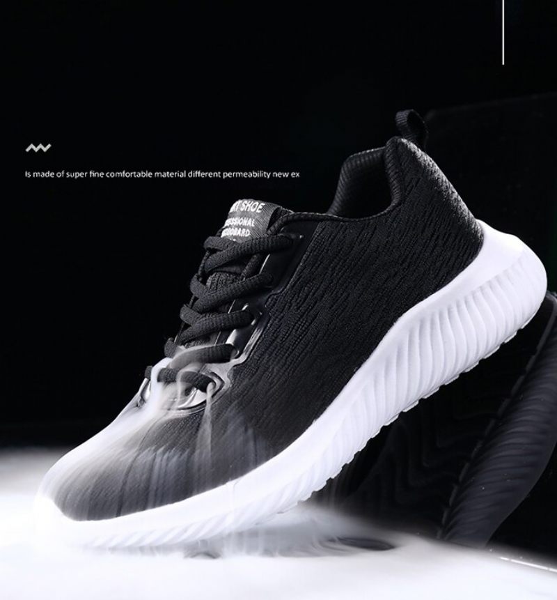 Romelu Lättviktssneakers För Män - Blå