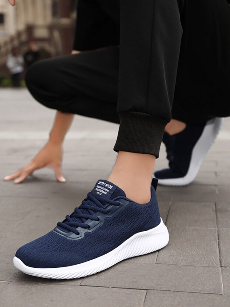 Romelu Lättviktssneakers För Män - Blå