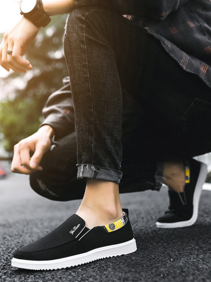 Ronaldo Slip-on Sneakers För Män - Grå