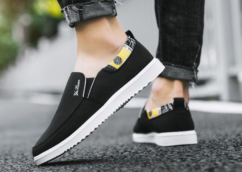 Ronaldo Slip-on Sneakers För Män - Grå