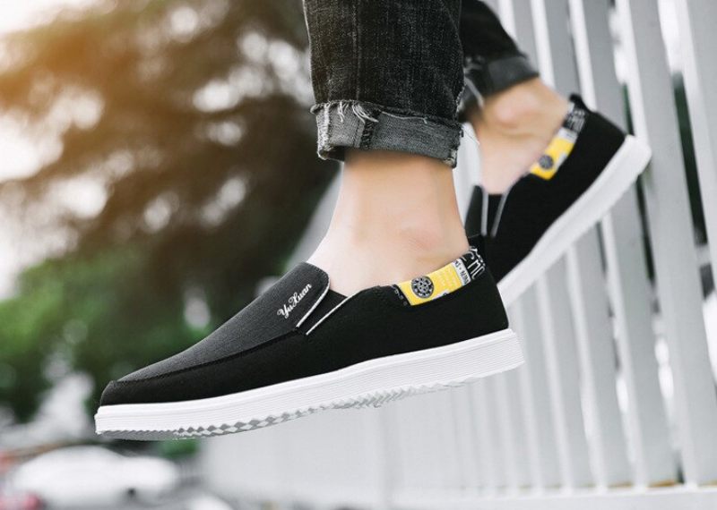 Ronaldo Slip-on Sneakers För Män - Grå