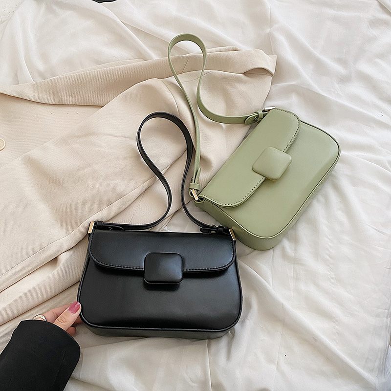 Rosales Crossbody-axelhandväska I Läder För Kvinnor - Svart