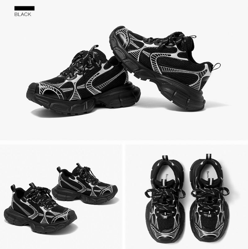 Rosalia Dam Sneakers Som Andas - Guld